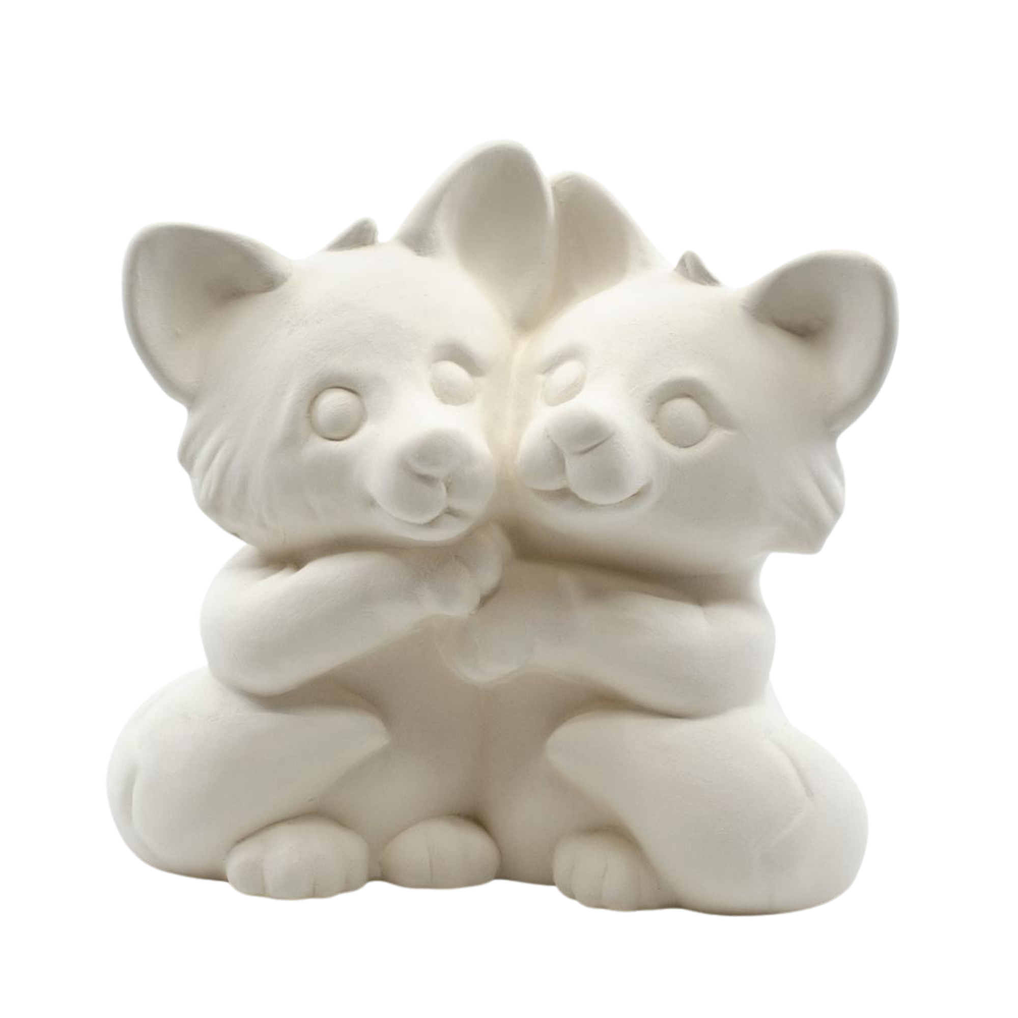 Large Hugging Foxes