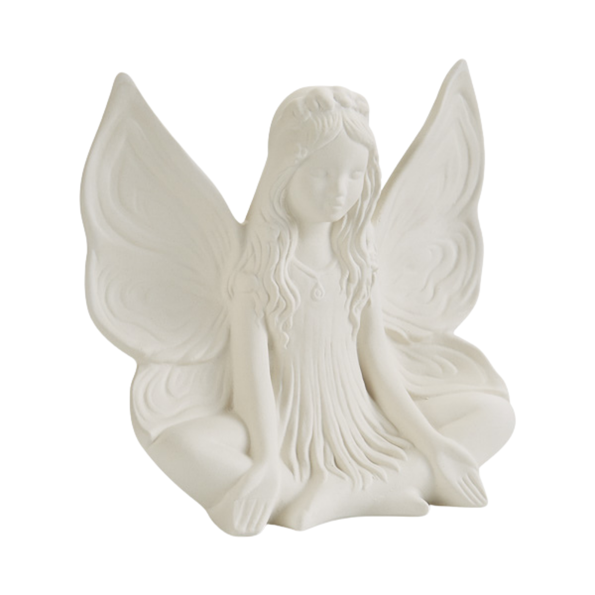 Large Lotus Fairy Figurine