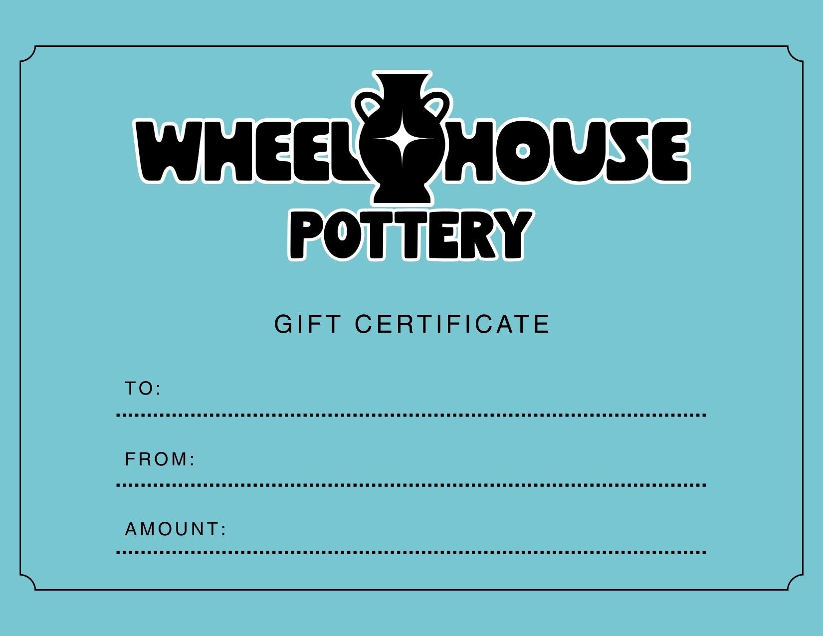 Wheel House Pottery Gift Card